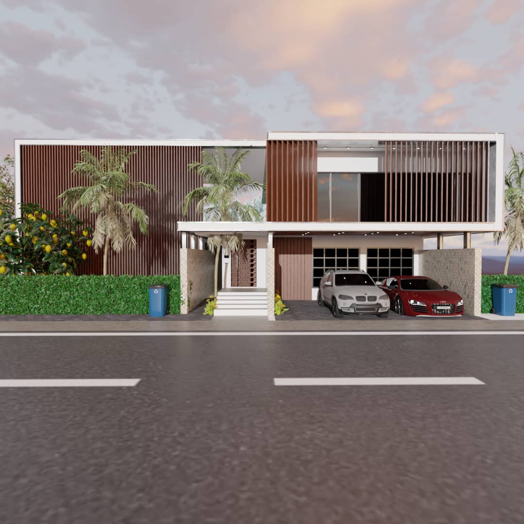 Blender architectural render 1